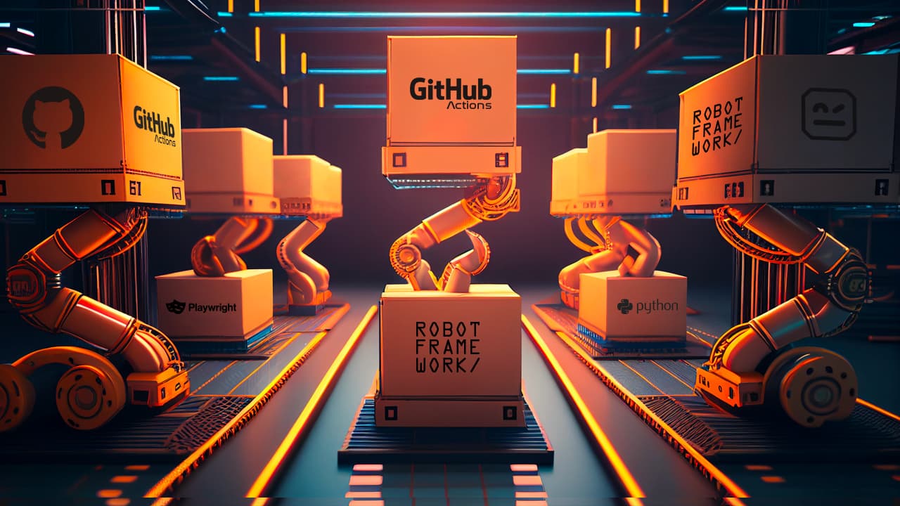 Preview do projeto Robot Actions