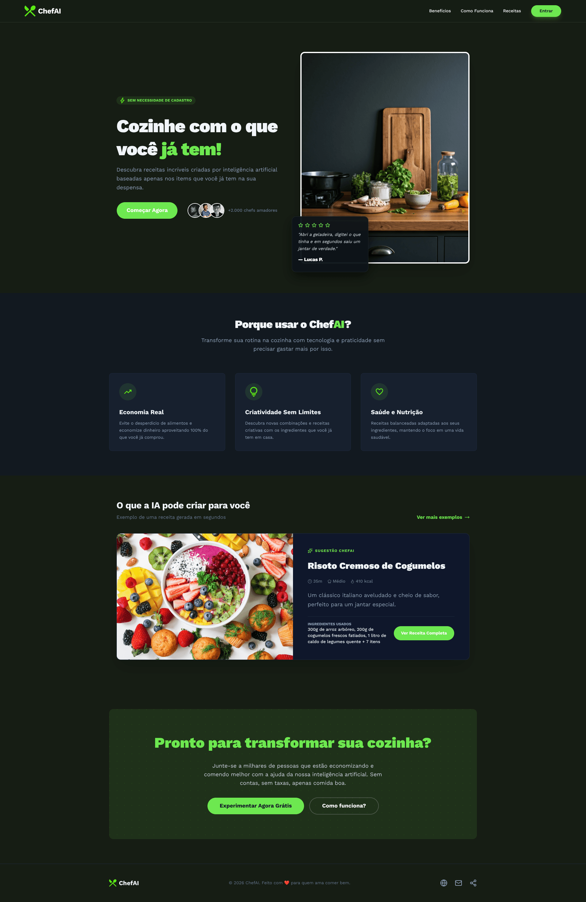 Imagem do projeto Chef AI